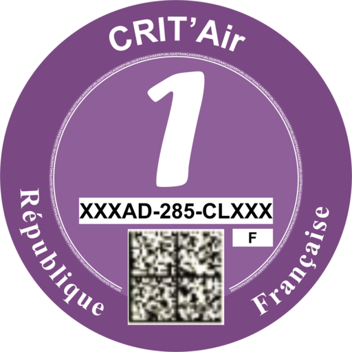 Crit Air - fransk miljømærke